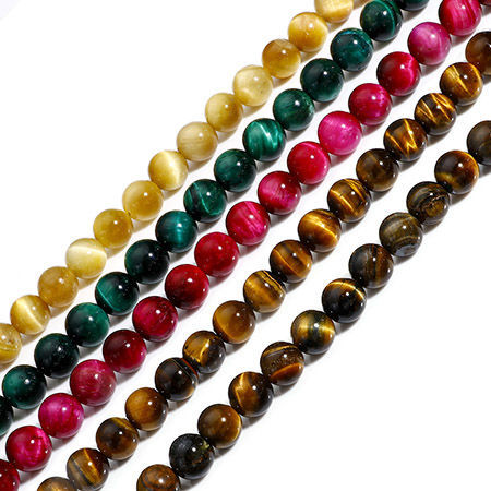 Picture for category Cat's Eye & Tiger's Eye Beads
