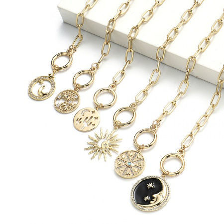 Imagen para la categoría Collares con dijes de latón