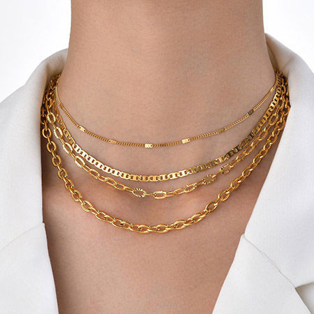 Picture for category Stainless Steel Basic Chain Necklace