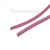 Picture of Velvet Faux Suede Jewelry Thread Cord Fuchsia 2.5mm( 1/8"), 1 Roll (Approx 95 M/Roll)