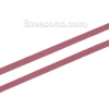 Picture of Velvet Faux Suede Jewelry Thread Cord Fuchsia 2.5mm( 1/8"), 1 Roll (Approx 95 M/Roll)