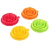 Picture of Silicone Canning Funnel Collapsible Kitchen Tools At Random 7.6cm(3") x 6.2cm(2 4/8"), 1 Piece
