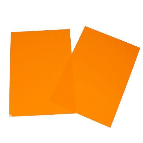 Imagen de Plástico Shrink Plástico Rectángulo Naranja 29cm x 20cm, 1 Unidad