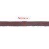 Immagine di Corda della Pelle Bovina Gioielli Filo Corda Nero 5mm, 5 M