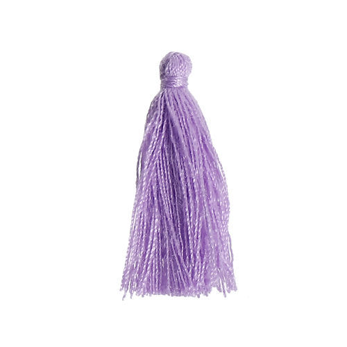 Picture of Polyester Tassel Purple 30mm(1 1/8"), 5 PCs