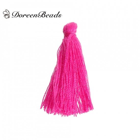 Picture of Polyester Tassel Purple 30mm(1 1/8"), 5 PCs