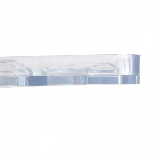 Immagine di Silicone Muffa della Resina per Gioielli Rendendo Misti Bianco 75mm x 60mm, 1 Pz