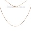 Picture of 1 Piece Eco-friendly PVD Vacuum Plating Dainty Simple Gold Plated 304 Stainless Steel Snake Chain Necklace Unisex Gift 45cm(17.7") long, Chain Size: 1.1mm