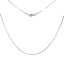 Immagine di 304 Acciaio Inossidabile Catena di Serpente Collana Tono Argento lunghezza: 45.5cm , dimensione: 1mm 1 Pz