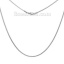 Picture of 304 Stainless Steel Lantern Chain Necklace Silver Tone 45cm(17 6/8") long, Chain Size: 1.9mm, 1 Piece