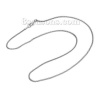 Picture of 304 Stainless Steel Lantern Chain Necklace Silver Tone 45cm(17 6/8") long, Chain Size: 1.9mm, 1 Piece