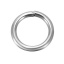 Picture of 500 PCs 8mm Dia., 1mm(18 gauge) 304 Stainless Steel Open Jump Rings Findings For Jewelry Making Silver Tone Round
