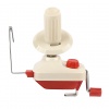 Picture of Plastic Hand-Operated Yarn/Fiber/Wool/String Ball Skein Winder Beige & Red 26.0x18.0cm(10 1/4"x7 1/8"), sold per packet of 1