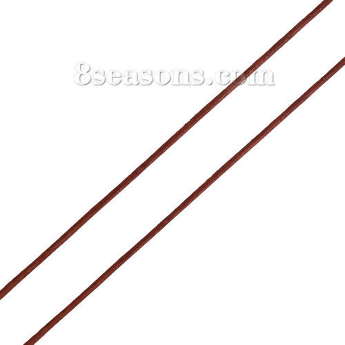 Picture of Cowhide Leather Jewelry Cord Rope Brown 2mm( 1/8"), 1 Roll (Approx 5 M/Roll)