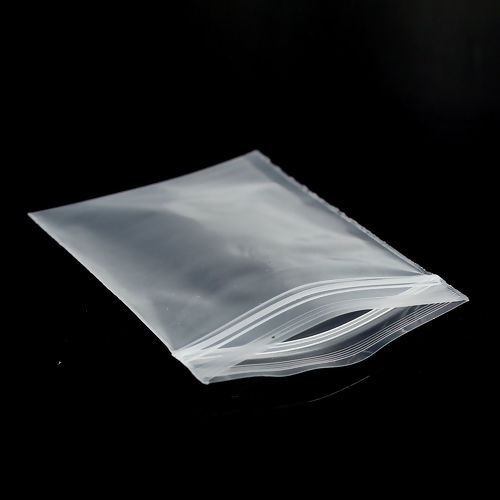 Изображение PVC Zip Lock Bags Rectangle Transparent Clear (Useable Space: 5.2x4cm) 6.2cm x4cm(2 4/8" x1 5/8"), 1000 PCs
