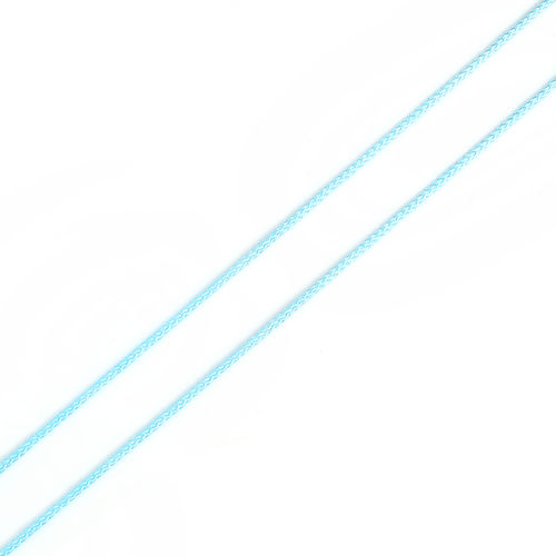 Bild von Polypropylenfaser Schnur Für Chinesische Knoten / Freundschaft Armband Hellblau 1mm, 1 Rolle