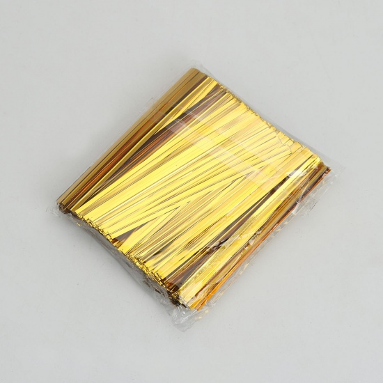 Изображение PET Лента Золотой 80мм x 3мм , 1 Пакет (Около 800 Шт/пакет)