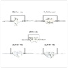 Imagen de 304 Acero Inoxidable Pulseras Tono de Plata Corazón Heartbeat/ Electrocardiogram 18.5cm longitud, 1 Unidad