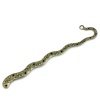 Picture of Bookmarks Antique Bronze(Can Hold ss9 Rhinestone) Pattern Carved 123mm long(4 7/8"),5PCs