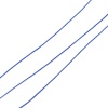 Изображение Полиэстер ювелирные изделия Нитки и Шнуры Нефритовые нитки / нитки шарики Темно-синий 0.8мм, 1 Рулон (Примерно 85 M/Рулон)