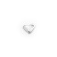 Immagine di 304 Acciaio Inossidabile Charms Cuore Tono Argento 7mm x 6mm, 100 Pz