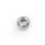 Immagine di 304 Acciaio Inossidabile Perline Barile Tono Argento Striscia 12mm x 9mm, Buco: Circa 5.8mm, 100 Pz
