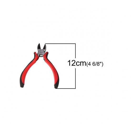 Immagine di Ferro + Acciaio Inossidabile + Plastica ペンチ Rosso 12.0cm, 1 Pz