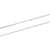 Picture of Brass Link Crimpable Chain Findings Silver Tone 0.7x0.6mm, 20 M