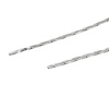 Picture of Brass Link Crimpable Chain Findings Silver Tone 0.7x0.6mm, 20 M