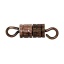 Immagine di Ottone Connettore di Collana Accessori Cilindrico Ossido di Rame 14mm x 4mm, 5 Pz