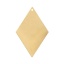 Immagine di Ottone Charm Ciondoli Rombo Colore di Ottone 4.4cm x 29mm , 20 Pz