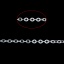 Bild von Messing Geschlossen Gliederkette Kette Versilbert 2.4x1.9mm, 5 Meter