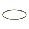 Picture of 0.9mm Copper Closed Soldered Jump Rings Findings Oval Antique Bronze 25mm x 11mm, 100 PCs