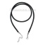 Picture of Wax Rope Cord Necklace Black 47.5cm(18 6/8") long, 2 PCs
