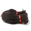 Picture of Cotton Jewelry Cord Rope Dark Coffee 1.5mm, 70 M