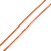Picture of Cotton Jewelry Cord Rope Orange 1.5mm, 70 M