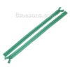 Image de Fermeture Eclair en Polyester Vert 40cm Long, 2.4cm Large, 10 Pièces