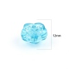 Picture of Acrylic Beads Flower At Random Color Translucent About 12mm x 12mm, Hole: Approx 2.2mm, 300 PCs