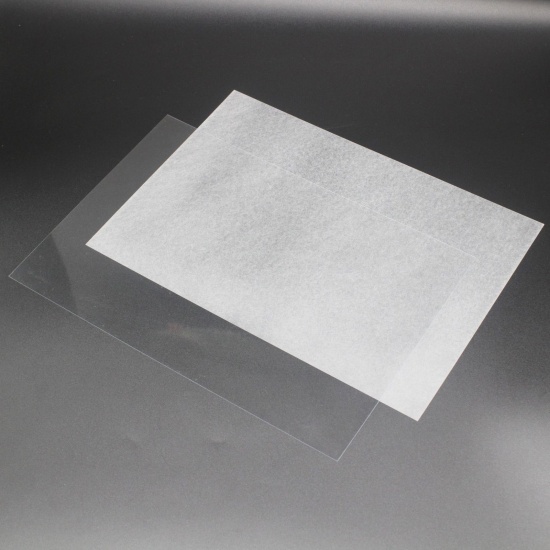 Picture of Shrink Plastic Translucent Rectangle 29cm x 20cm, 2 Sheets
