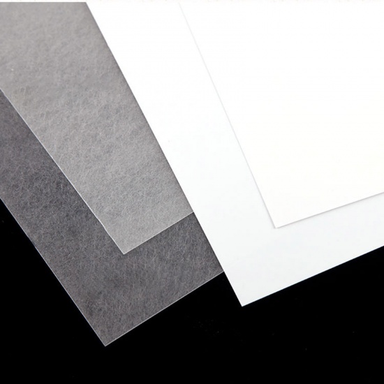 Изображение Шринк Пластик Белый Прямоугольник Для печати 30см x 21см, 2 Листа