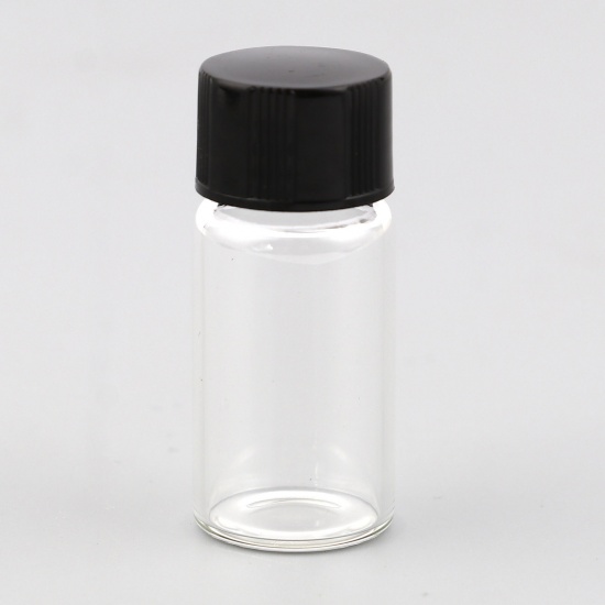 Immagine di ( 5ml ) Vetro Bottiglia Trasparente 42mm x 18mm, 20 Pz