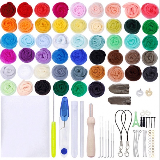 Picture of Felt Neddle Felting Wool Felt Tools Craft Accessories Multicolor 1 Set