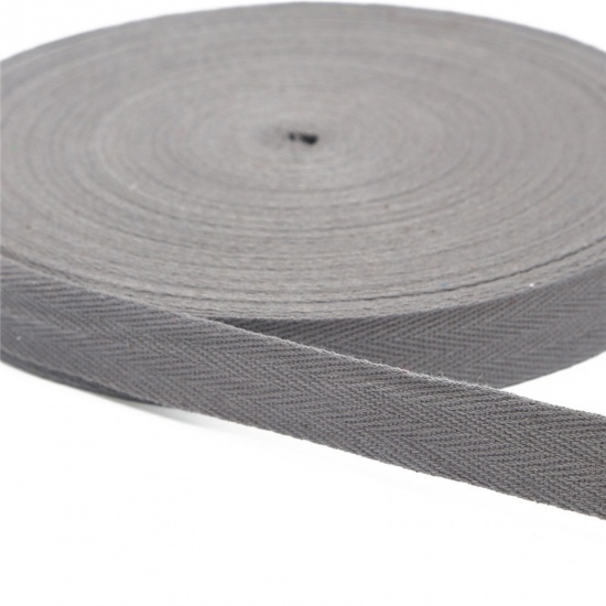 Picture of Polyester Webbing Strap Gray 2cm, 1 Roll (Approx 5 Yards/Roll)
