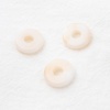 Image de Perles en Acrylique Rond Beige Env. 15mm Dia, Trou: env. 4.9mm, 100 Pcs