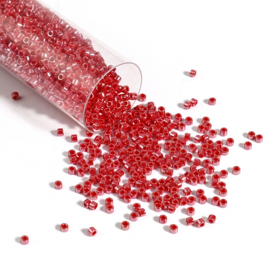 Picture of Miyuki 11/0 1564 Glass Seed Beads Round Wine Red About 2mm Dia., Hole: Approx 0.7mm, 1 Bottle