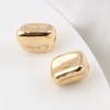 Picture of Brass Beads 18K Real Gold Plated Irregular About 14mm x 10mm, Hole: Approx 1.6mm, 2 PCs