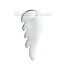 Picture of Zinc Based Alloy Charms Pendants Wing Silver Plated 25mm(1") x 10mm( 3/8"), 20 PCs