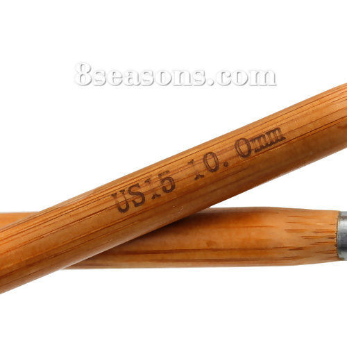Picture of (US15 10.0mm) Bamboo Circular Knitting Needles Natural 81cm(31 7/8") long, 1 Piece