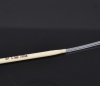 (US7 4.5mm) 竹 輪 編み針 ナチュラル 100cm 長さ、 1 対 の画像