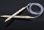 Изображение (US13 9.0мм) Бамбук Спицы & Крючки Кругвые Естественный цвет 120см длина, 1 Набор
